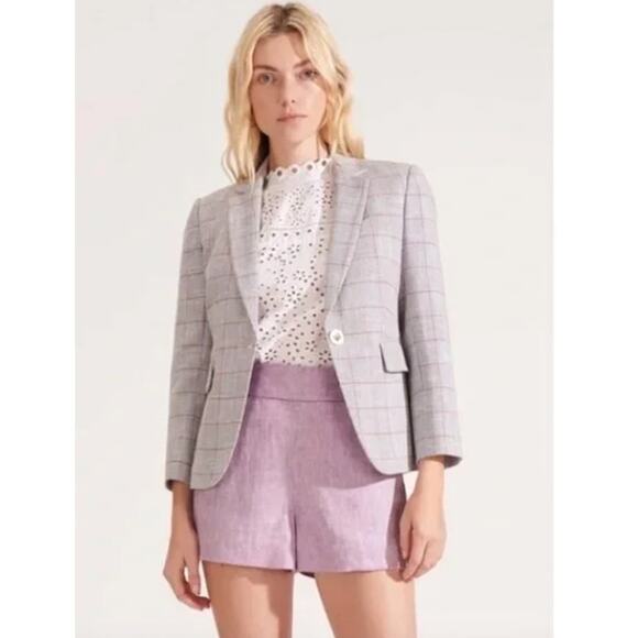 Veronica Beard Schoolboy Dickey Blazer Size 14 New with Tags - Picture 3 of 10